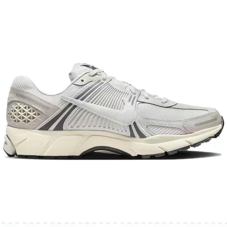 Nike Zoom Vomero 5 Breathable Low top Zoom Air Technology Running Shoes Unisex Gray Black