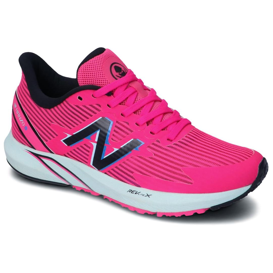 New Balance Hanzo Slip Resistant Cushioning Abrasion Resistant Low top Running Shoes Women’s Pink