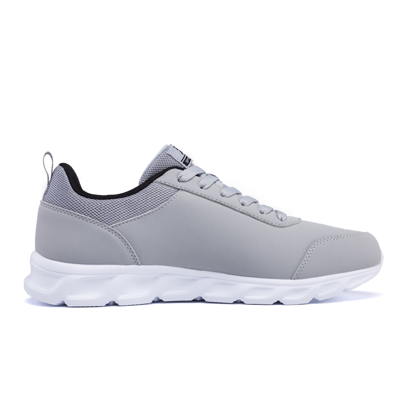 361° Cushioning Slip Resistant Abrasion Resistant Low top Running Shoes Men’s Gray White