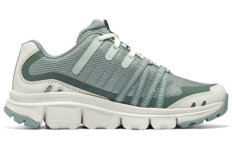 Skechers Summits At Lace Up Wear resistant And Lightweight Low top Outdoor Shoes Women’s Green
