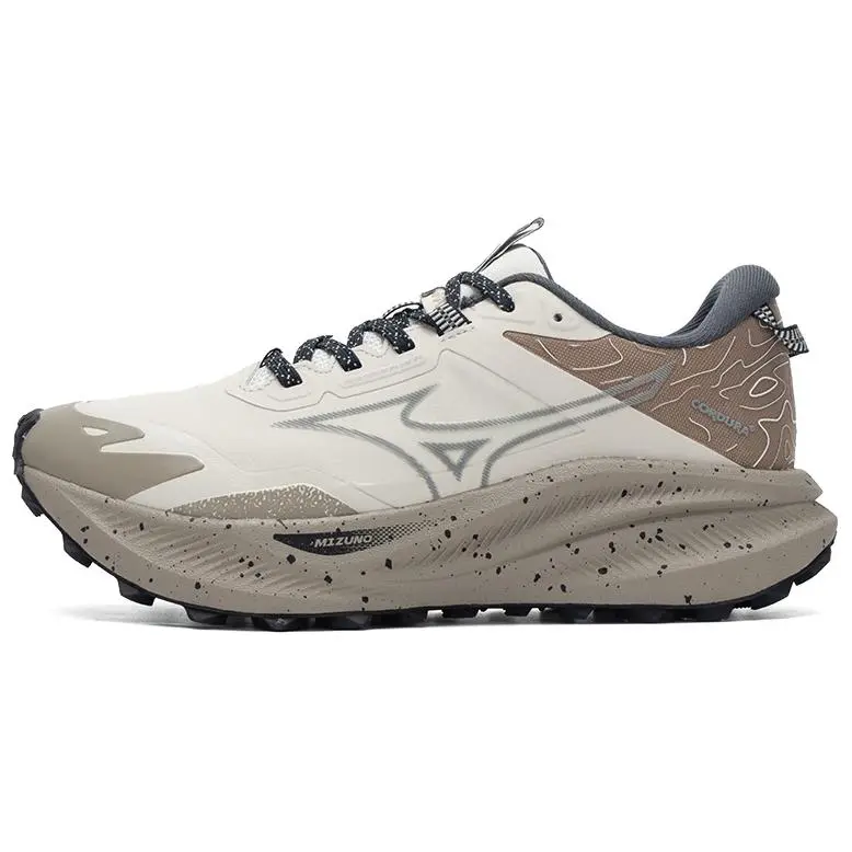 Mizuno Wave Solar V2 Athleisure Cushioning Abrasion Resistant Breathable Low top Chunky Sneakers Unisex White