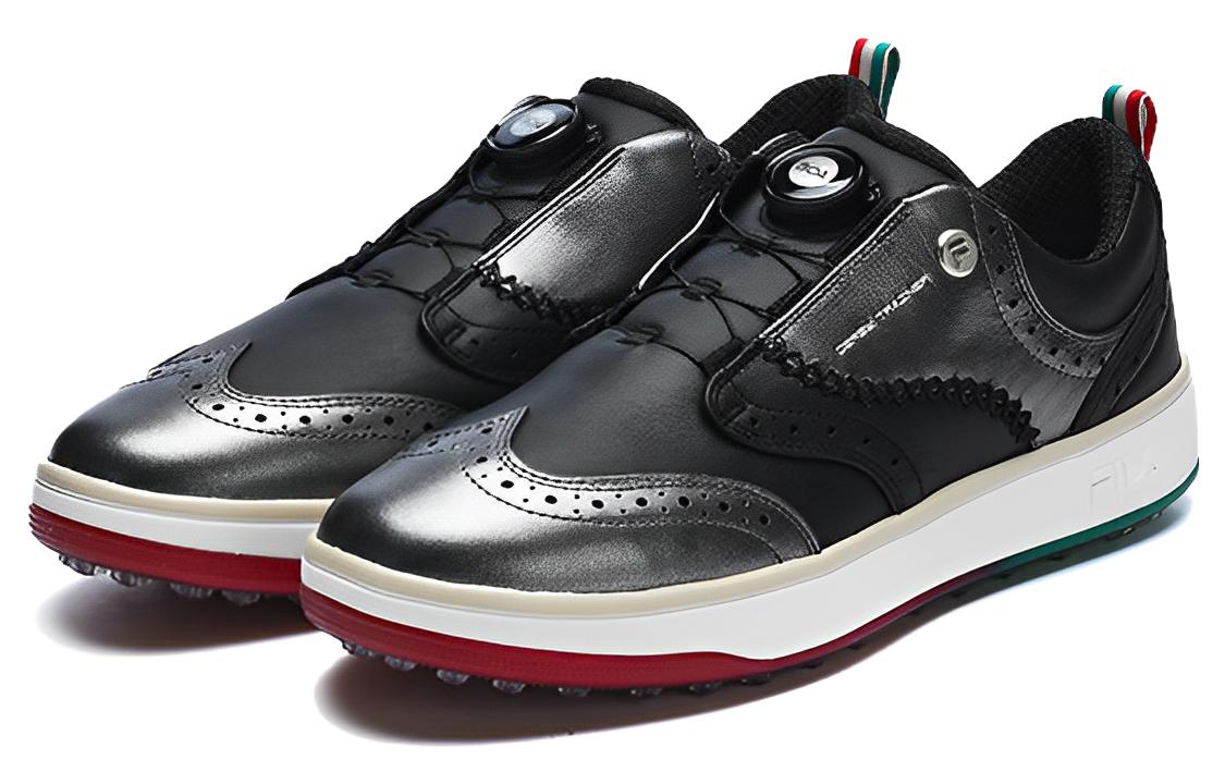 FILA Gf Derby Skate Shoes ‘Black Silver’