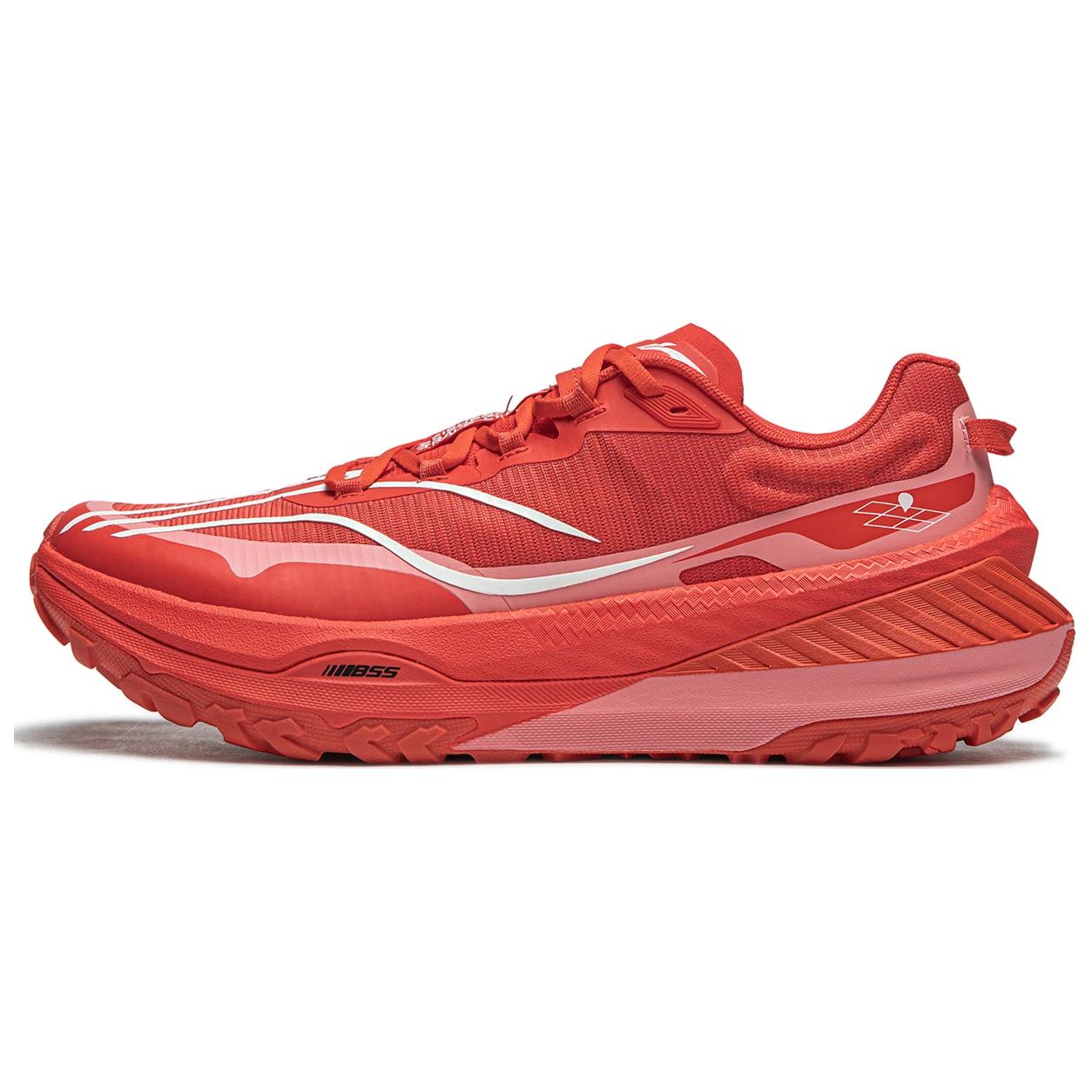 Li Ning Dilu Fabric Low top Running Shoes Men’s Red