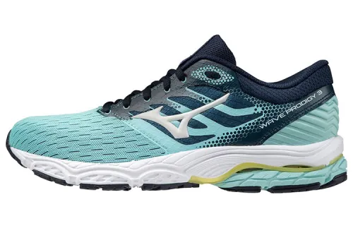 Mizuno Wave Prodigy 3 Running Shoes Women's Low Top Black/Blue