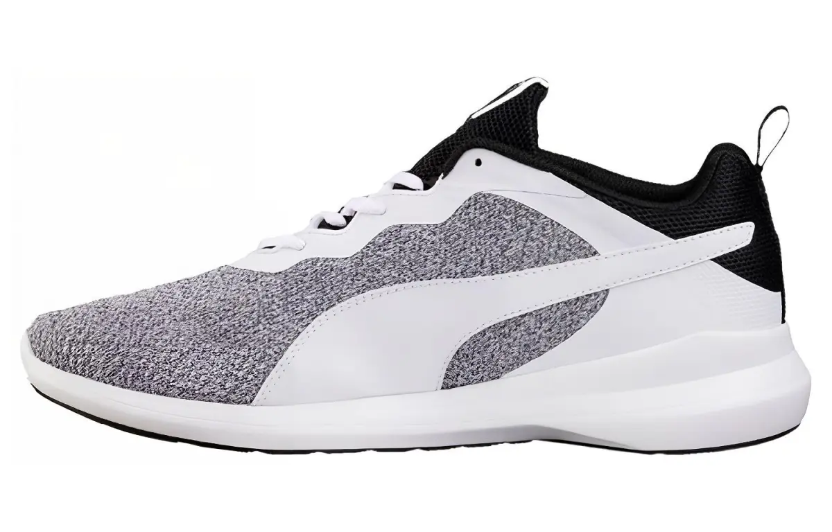 PUMA Pacer Evo Knit Sport Shoes White