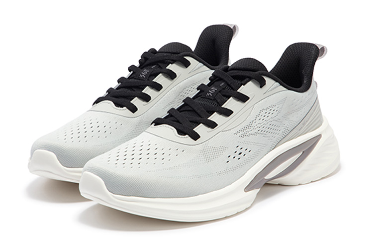 361° Cushioning Slip Resistant Abrasion Resistant Breathable Low top Running Shoes Men’s Photon Gray