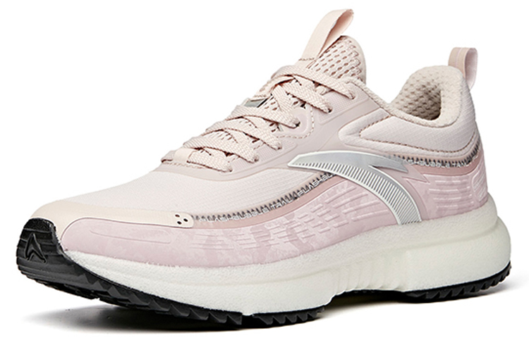 Anta Running Collection Bubble Bubbles Trail Running Low top Running Shoes Women’s Gray Purple Dusty Gray