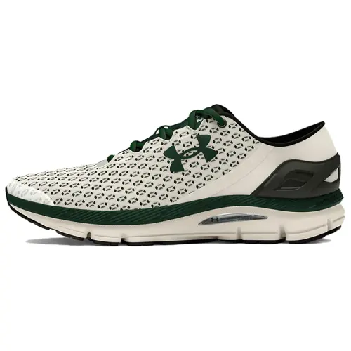 Under Armour Speedform Gemini Abrasion Resistant Low top Running Shoes Unisex Beige Green