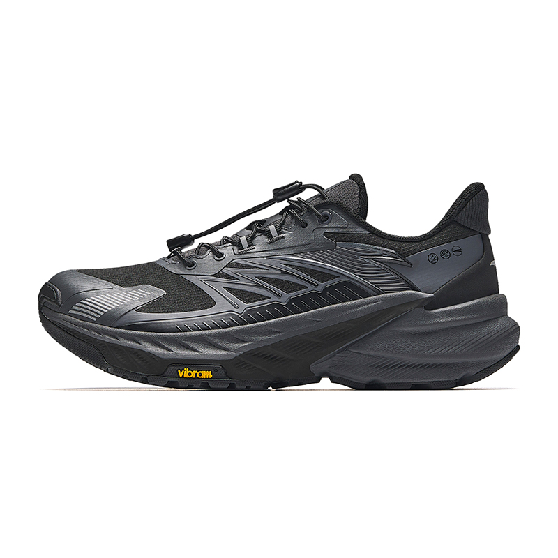 Anta Wild Exploration Slip Resistant Abrasion Resistant Low top Running Shoes Women’s Black Gray