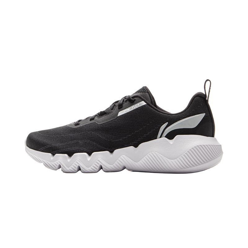 Li Ning Cushioning Slip Resistant Low top Casual Running Shoes Men’s Black