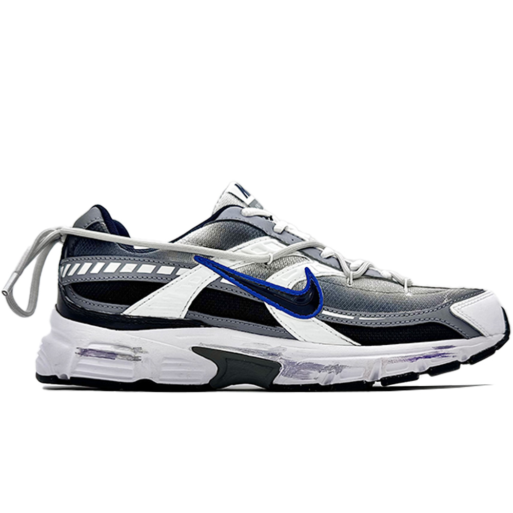 Nike Initiator Cushioning Low top Running Shoes Men’s Black Purple White