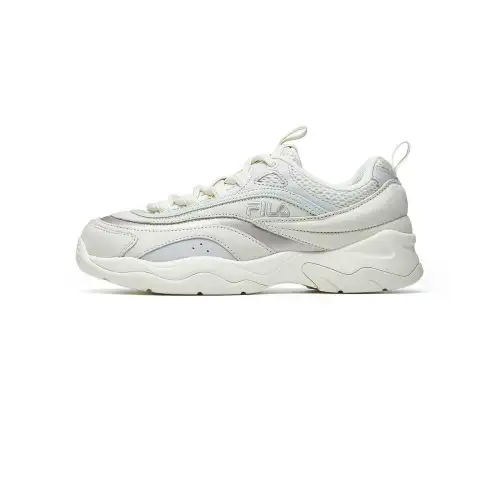 FILA Heritage FHT Textile, Synthetic Leather Abrasion Resistant Height Increasing Low top Running Shoes Women's
