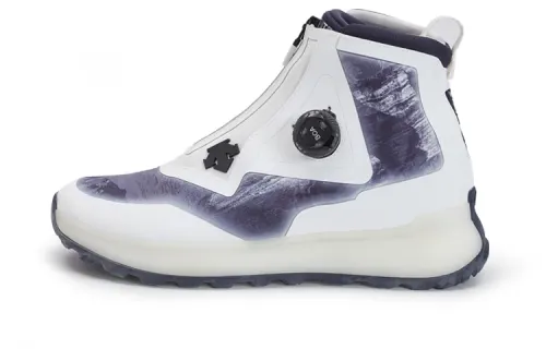 DESCENTE Ski Style Thermal Short Outdoor Boots Women's Navy Blue
