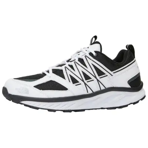 THE NORTH FACE Swift Slip Resistant Abrasion Resistant Low top Running Shoes Men's White Black