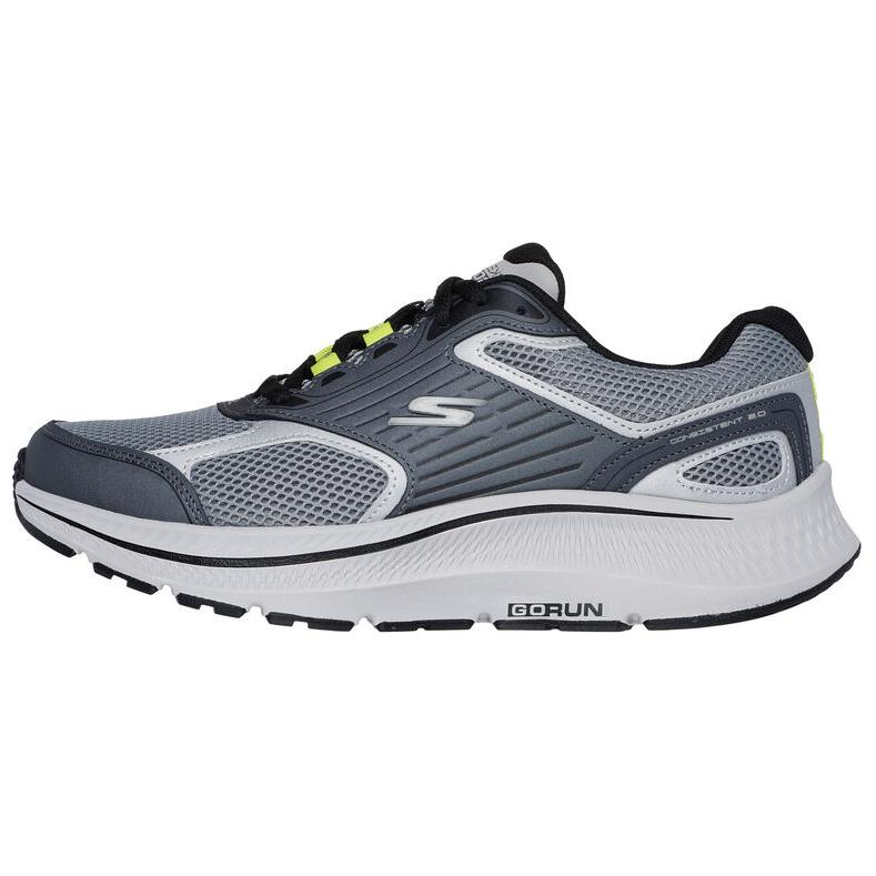 Skechers Go Run Consistent 2.0 Abrasion Resistant Low top Running Shoes Men’s Gray