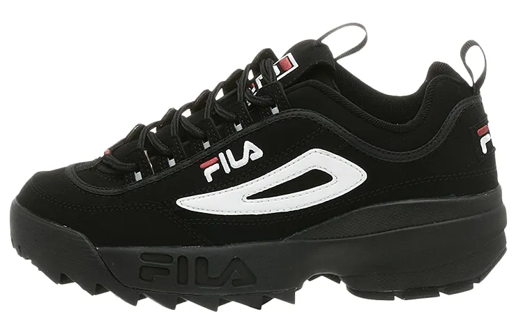 FILA Disruptor 2 Low Top Daddy Shoes Black/White
