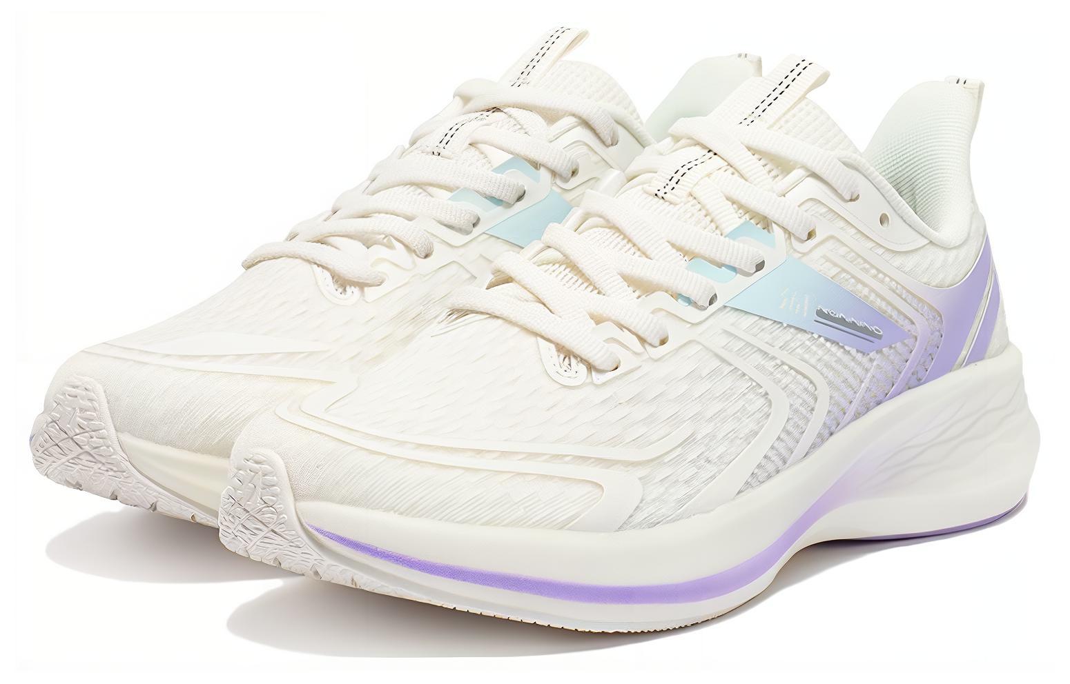 361° Slip Resistant Low top Running Shoes Women’s White Purple