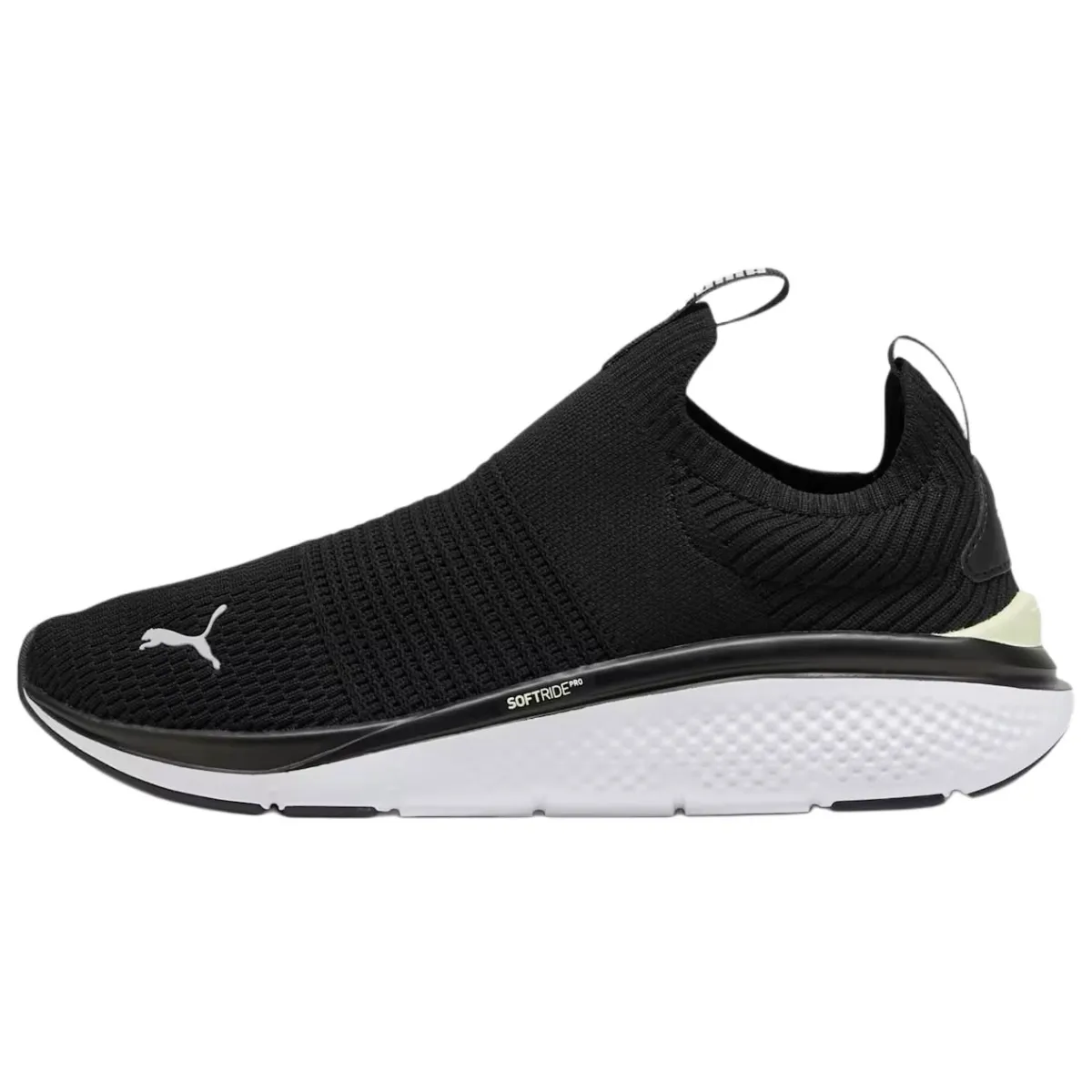 PUMA Softride Pro Echo Slip On 'Black White' Women's
