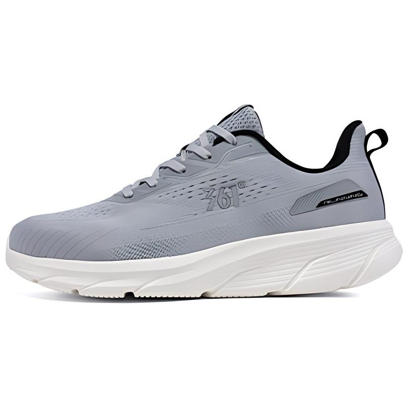 361° Cushioning, Wear Resistant Low top Running Shoes Men’s Gray White