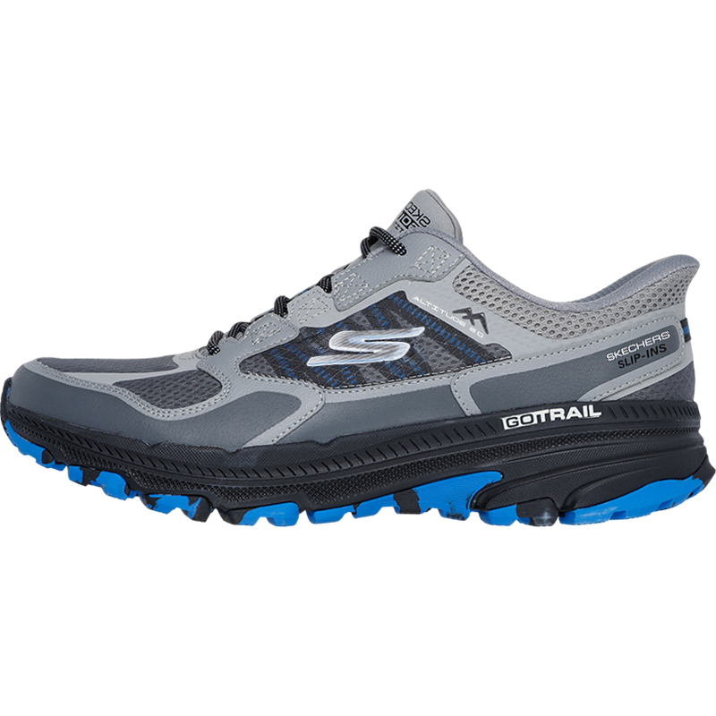 Skechers Low top Running Shoes Men’s Gray Blue