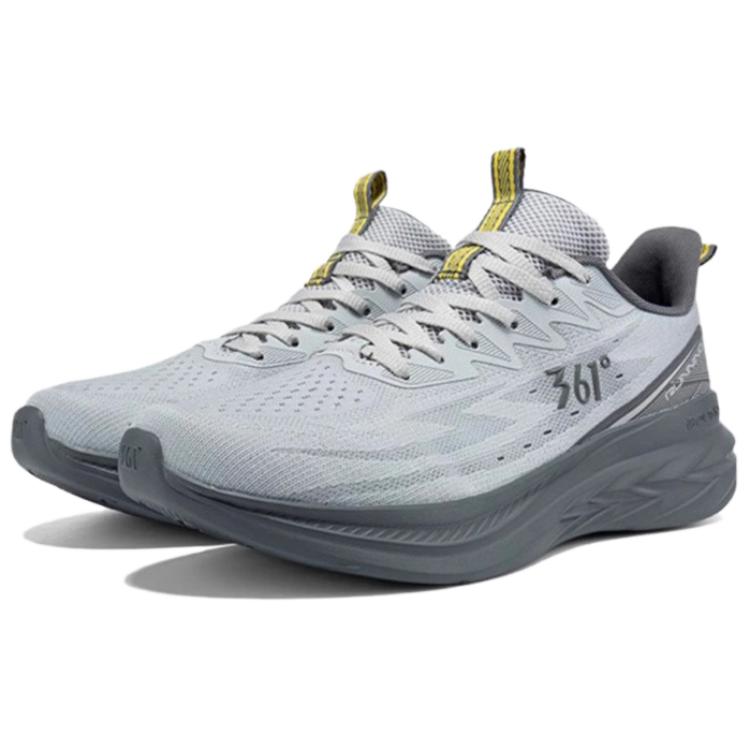 361° Cushioning Slip Resistant Lightweight Low top Casual Running Shoes Men’s Gray