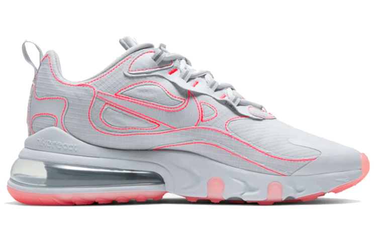 Кроссовки Nike Air Max 270 React Bauhas (бело-красные) — фото 2