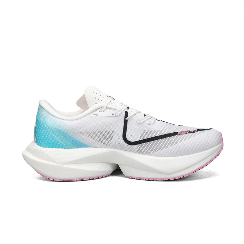 PEAK UP 30 3.0 Fabric Low top Casual Running Shoes Men’s White Purple Blue