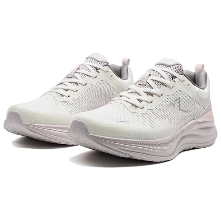 XTEP Cloud 1.0 Slip Resistant Coverage Low top Casual Running Shoes Women’s Gray White