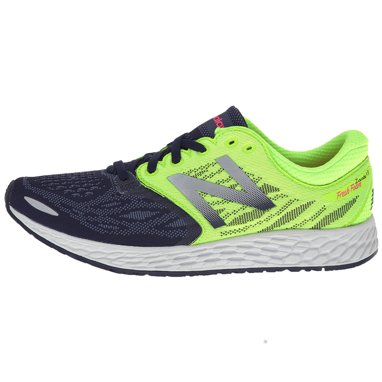 New Balance Fresh Foam Zante V3 Running Shoes Women's Low Top Neon Green/Denim Blue/White