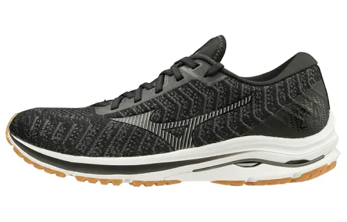 Mizuno Wave Rider 24 Waveknit Super Wide 'Black'