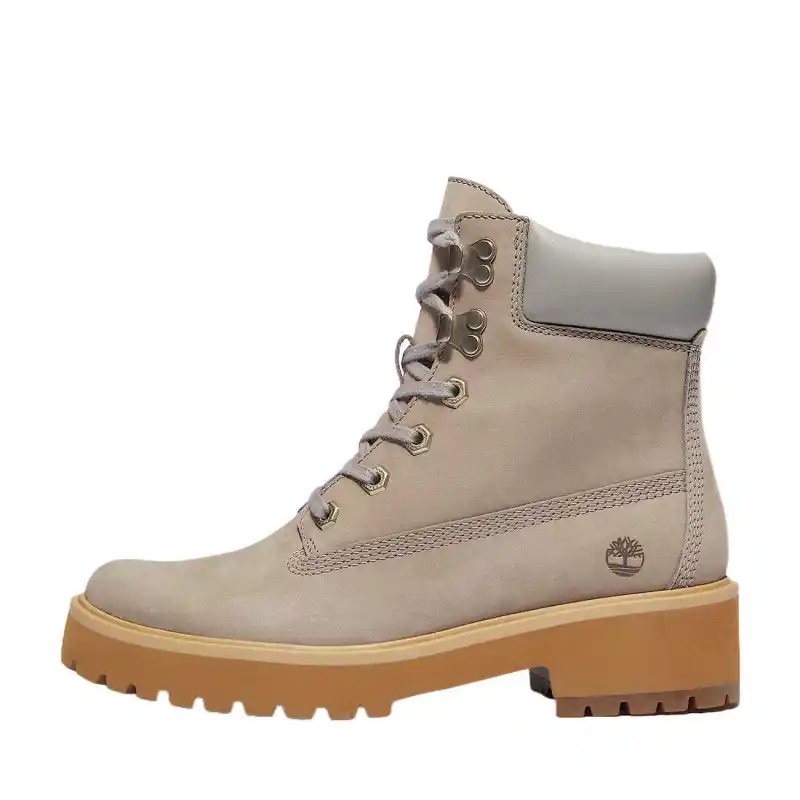 Timberland Carnaby Cool Leather Abrasion Resistant Crew Outdoor Boots Women's Gray
