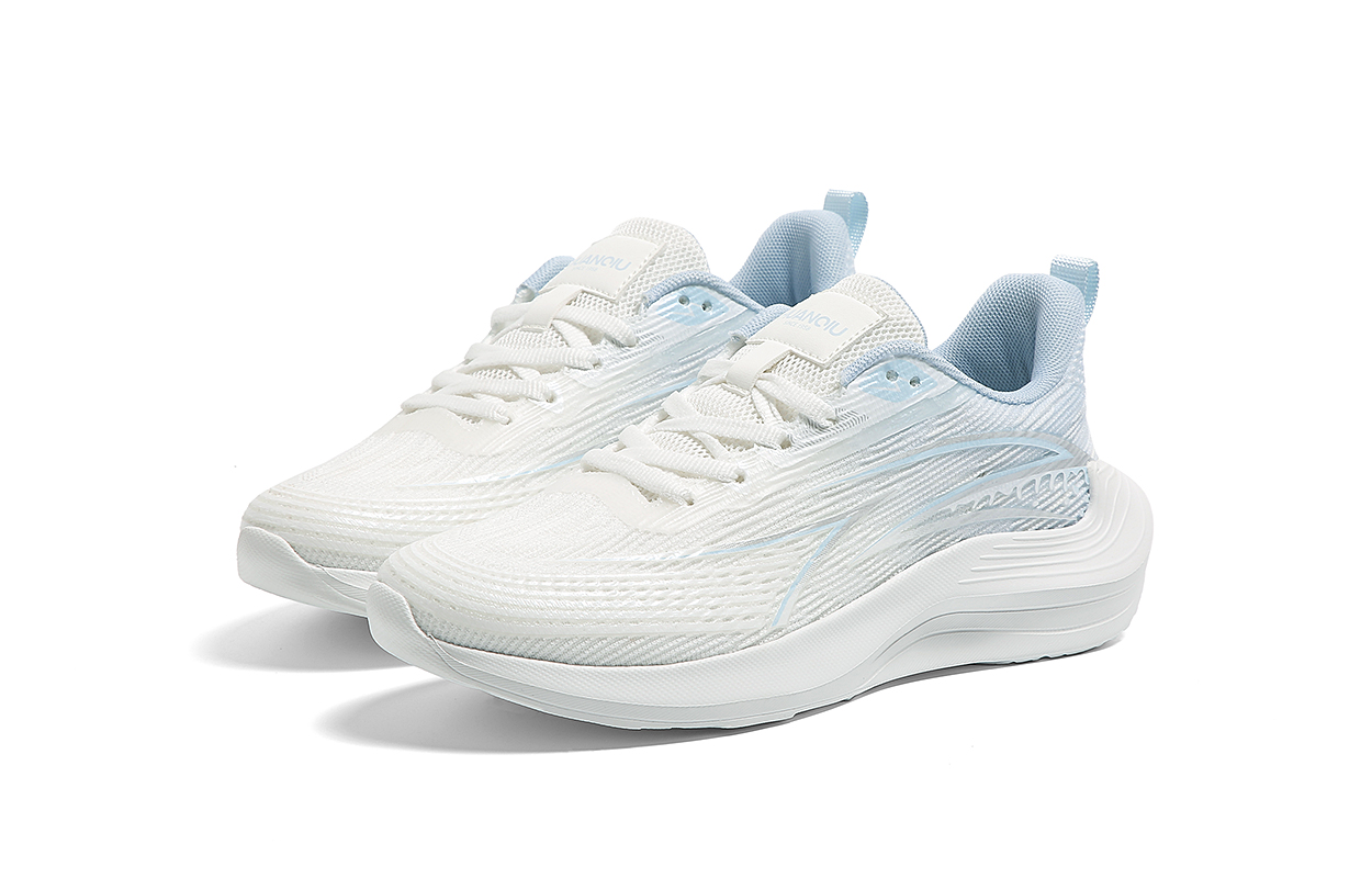 HUANQIU Running Shoes Women’s Low Top White Blue