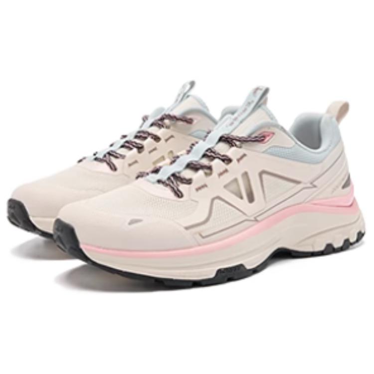 QIAODAN Slip Resistant, Abrasion Resistant, Breathable Low top Casual Trail Running Shoes Women’s