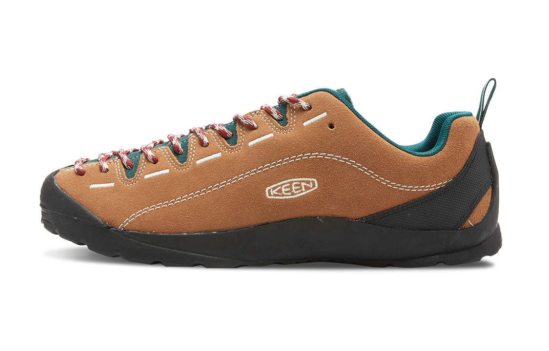 Keen Jasper Cushioning Slip Resistant Abrasion Resistant Low top Outdoor Shoes Men's Brown