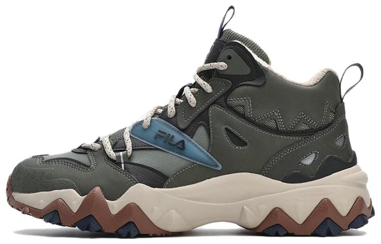 Мужские кроссовки Fila FILA Oakmont (зеленые с черным, коричневым, синим и серебристым)