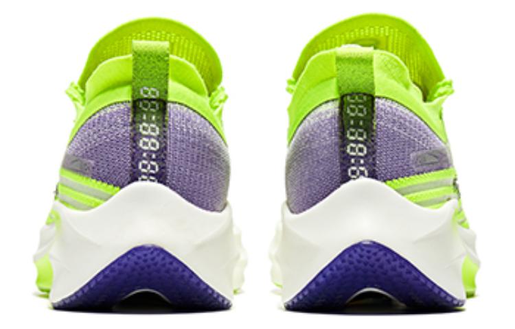 Erke Soft And Comfortable Slip Resistant, Abrasion Resistant, Rebound Low top Running Shoes Women’s Green Purple
