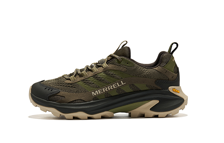Мужские кроссовки MERRELL MOAB SPEED 2 (оливково-зеленые)