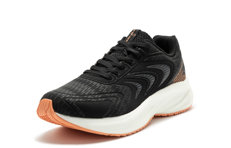 361° Cushioning Abrasion Resistant Slip Resistant Low top Running Shoes Women’s Black White