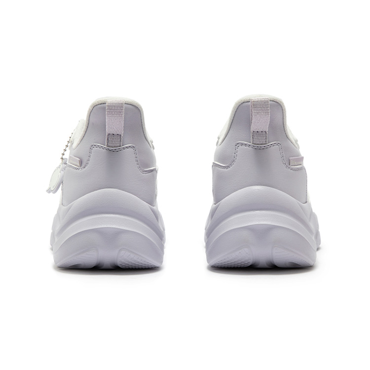 361° Linglong Collection Cushioning Abrasion Resistant Waterproof Low top Running Shoes Women’s Gray Purple