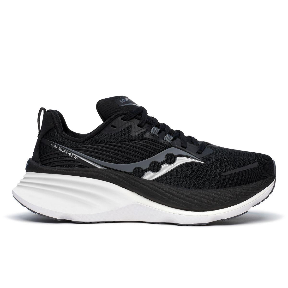 Saucony Hurricane 24 Slip Resistant Slip Resistant Low top Running Shoes Women’s Black