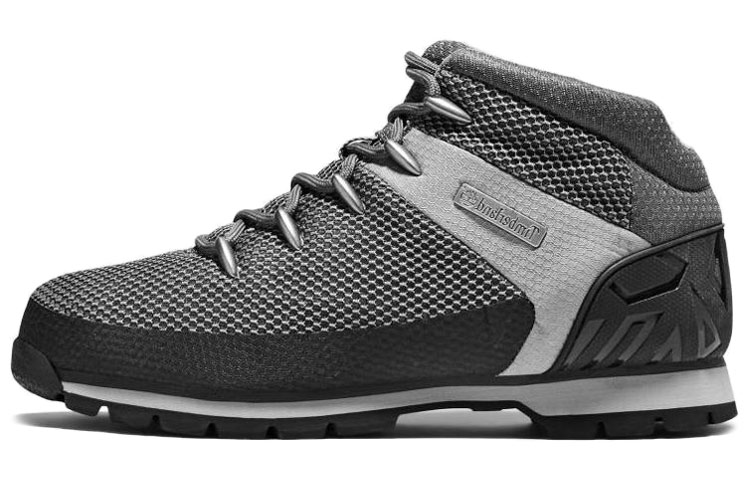 Timberland Euro Sprint Ankle Length Work Boots Men's Black Gray