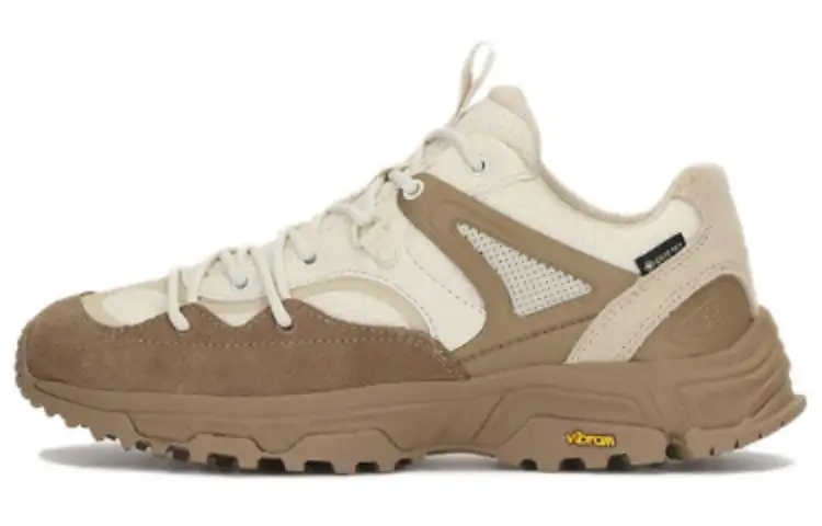 KOLON SPORT Waterproof Rebound Waterproof Rebound Low top Running Shoes Women's Gray Beige
