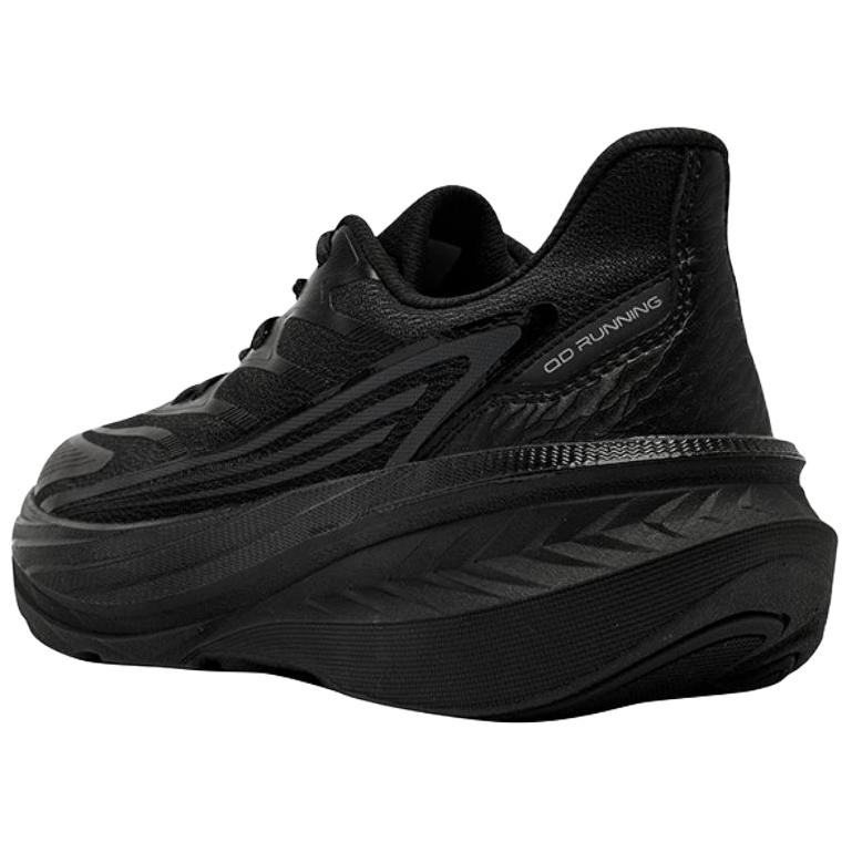 QIAODAN Cushioning Lightweight Cushioning Lightweight Low top Casual Running Shoes Men’s Black