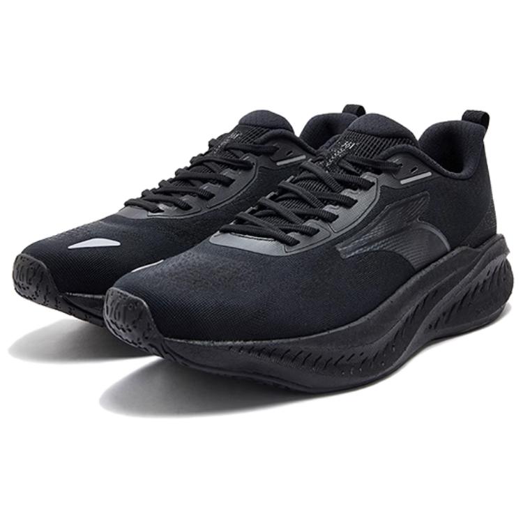 361° Blast Foam 4SE Cushioning Slip Resistant Abrasion Resistant Low top Sprint Running Shoes Men’s Black