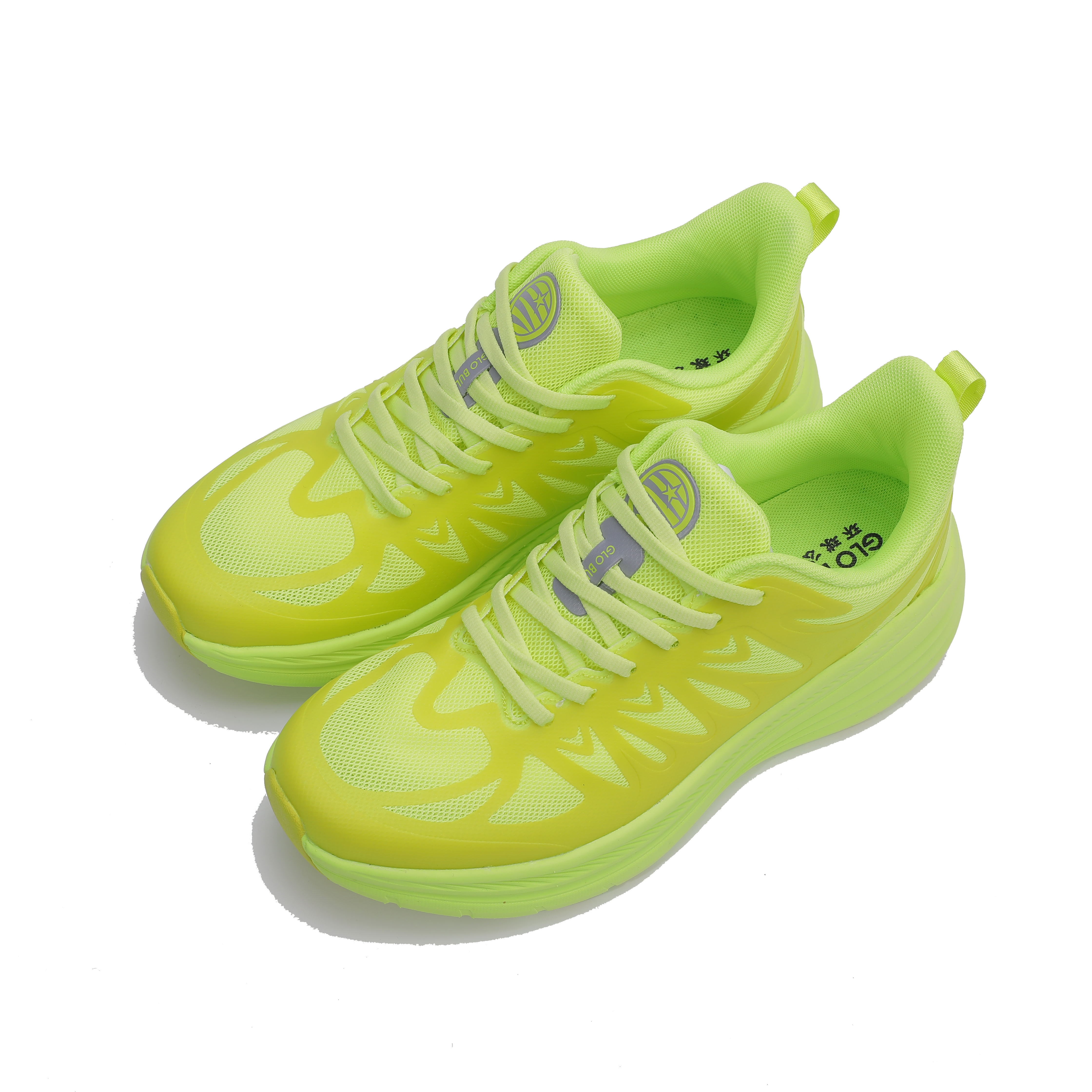 GLO BULL Cushioning Slip Resistant Abrasion Resistant Breathable Lightweight Rebound