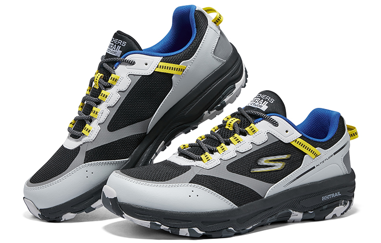 Skechers Go Run Trail Altitude ‘Grey Yellow’