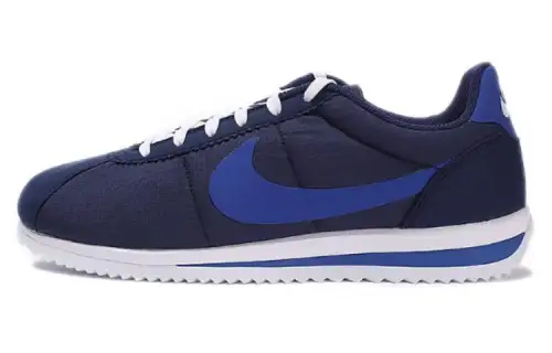 Nike Cortez Cushioning, Wear Resistant Low top Running Shoes Men's Blue