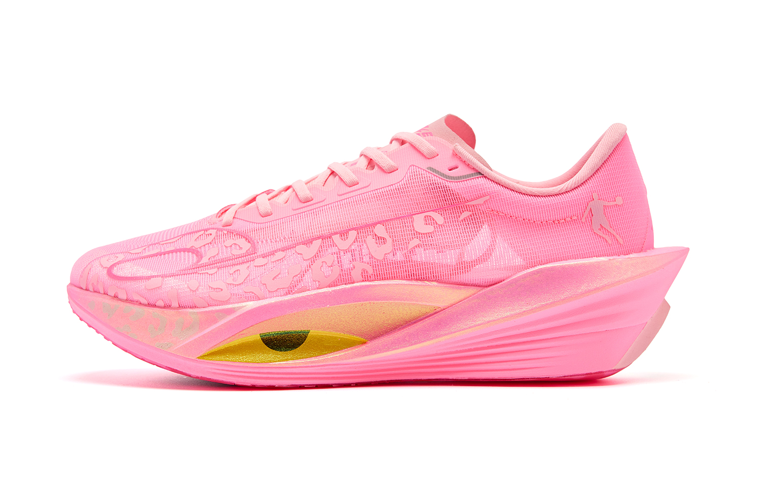 QIAODAN x PINK PANTHER Flying Shadow PB5.0 Mesh Low top Q KUNGFU PRO Technology Casual Marathon Racing Running Shoes