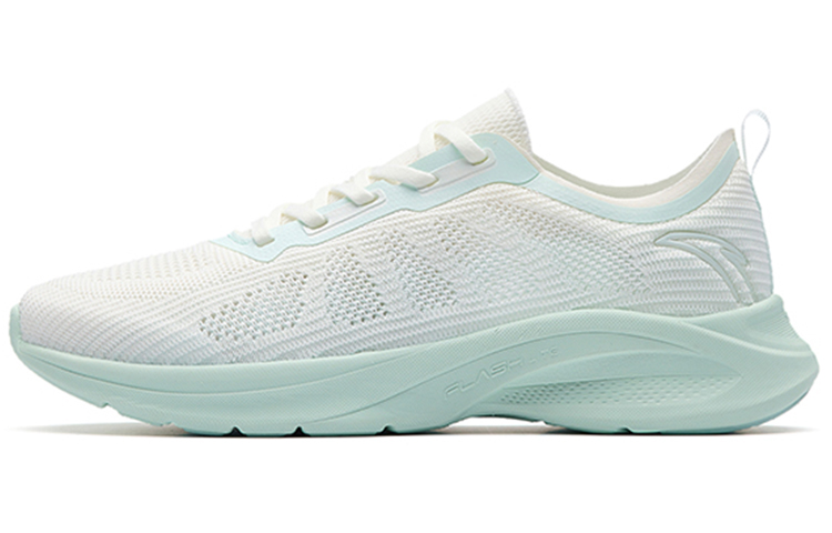 ANTA Hydrogen Run III Running Shoes Women's Low Top Ivory White/Foam Green