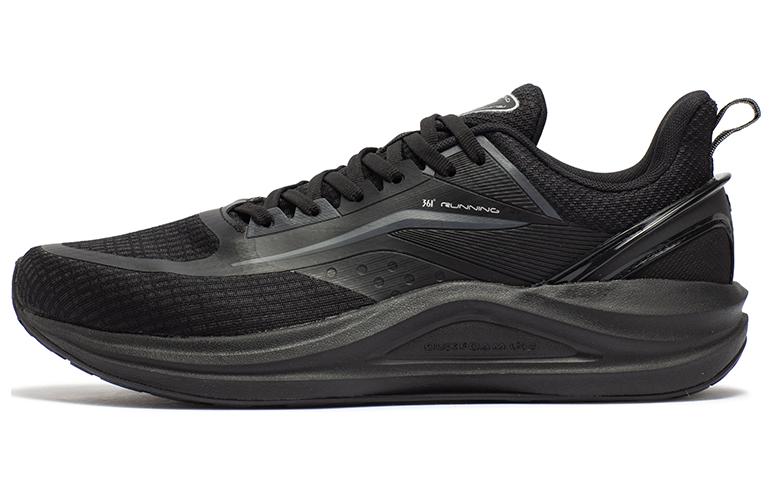 361° Slip Resistant Abrasion Resistant Low top Running Shoes Men’s Black